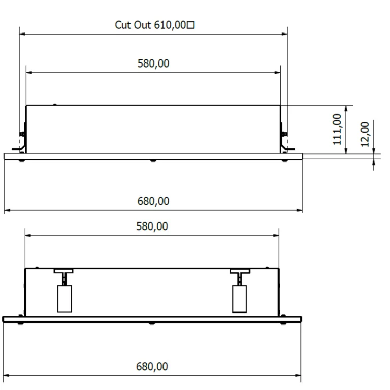 Canopy Dimension Diagram