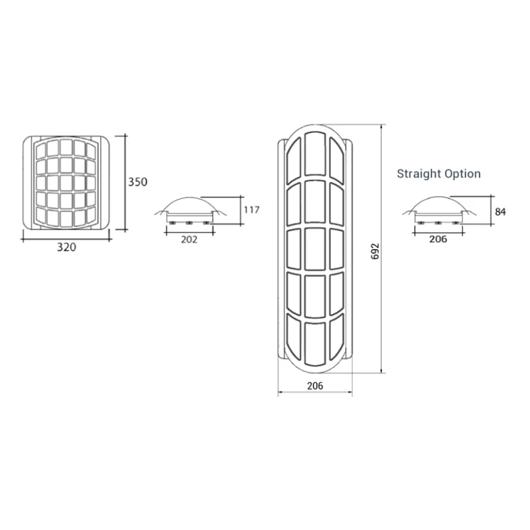 Claustra Dimension Diagram