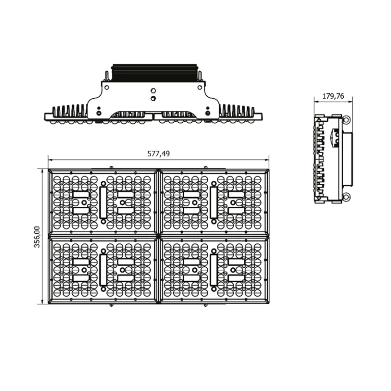 Hygrow HY450D Dimension Diagram