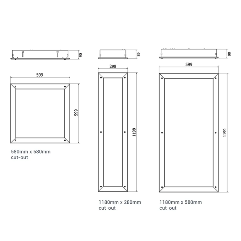 IP65 Celestial Dimension Diagram