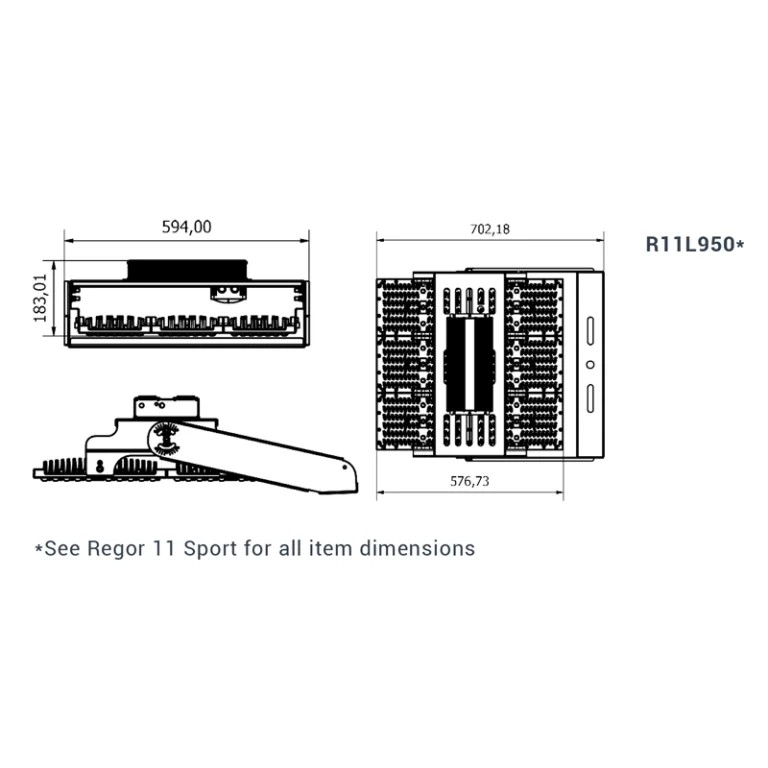Regor 11 Dimension Diagram