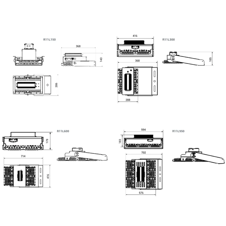 Regor 11 Sport Dimension Diagram