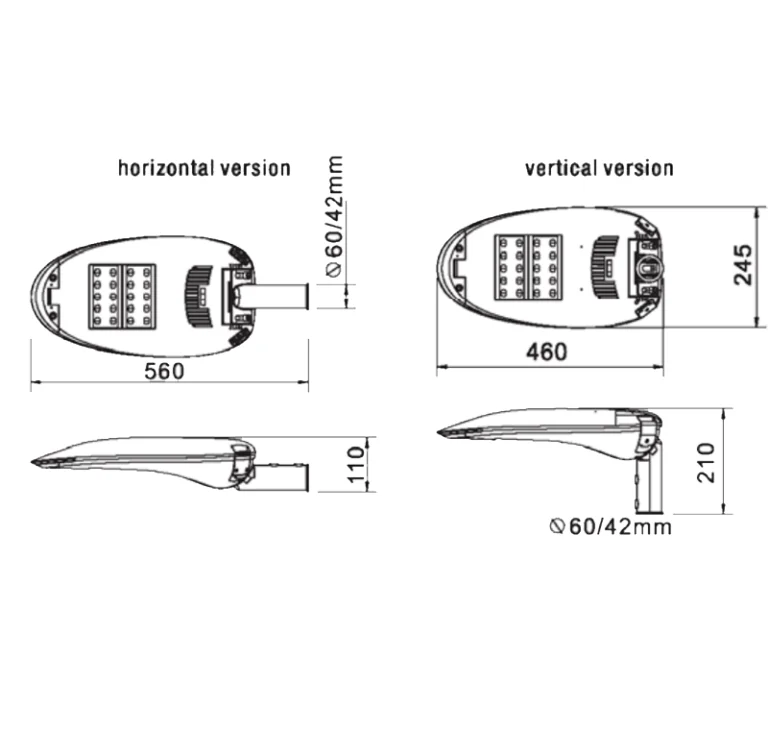 Visage Dimension Diagram